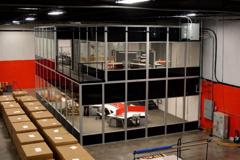 Glass Partition Walls - KABTech Modular Office Solutions