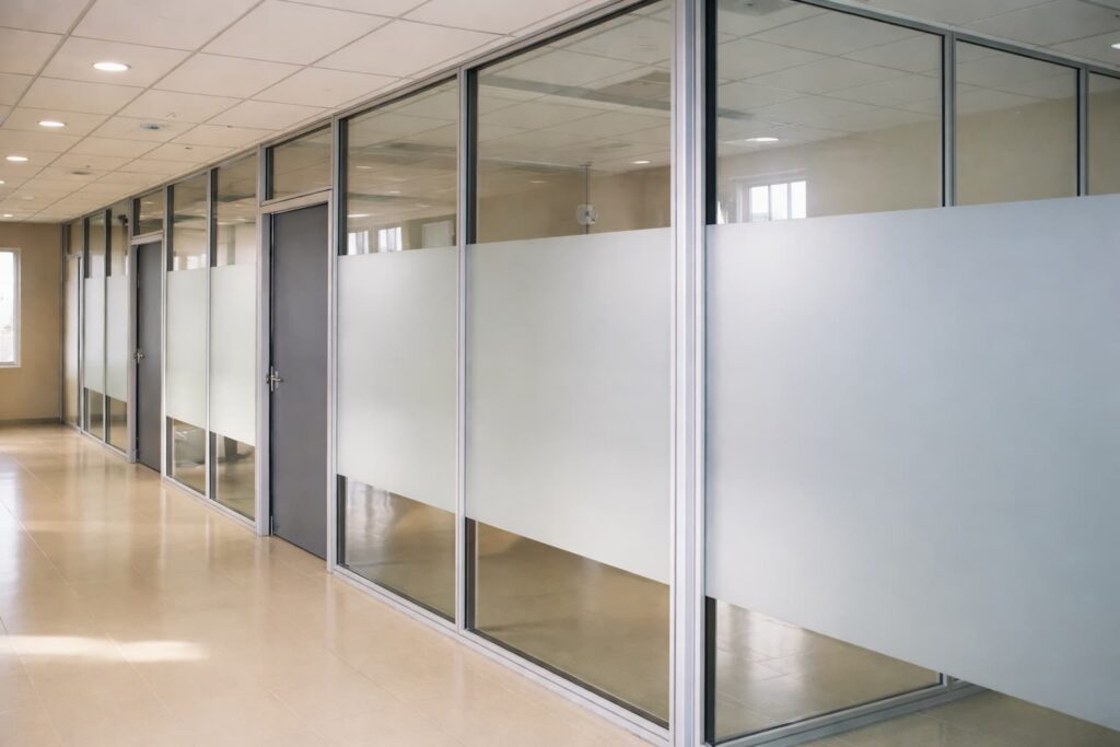 Glass Wall Partitions