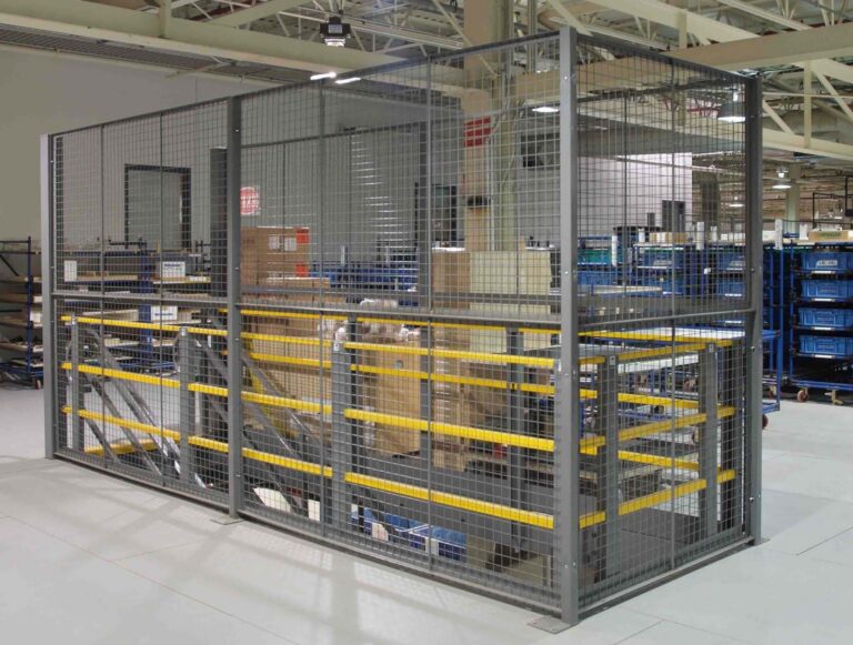 Wire Enclosure - Warehouse Security Solutions