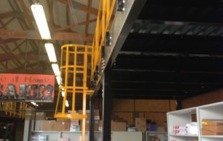 modular mezzanine ladder