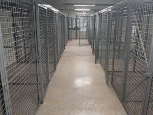 wire mesh storage lockers