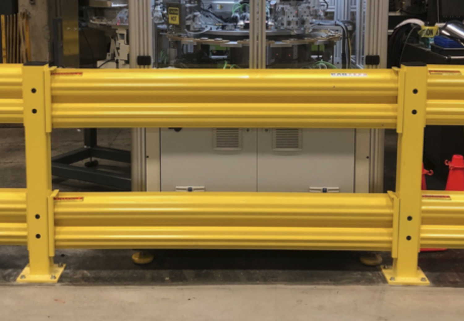 Lift Out Barrier Rail Sections