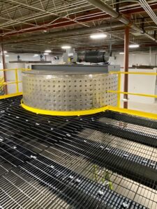 Weilded Bar Gratng - KABTech Customizable Mezzanines