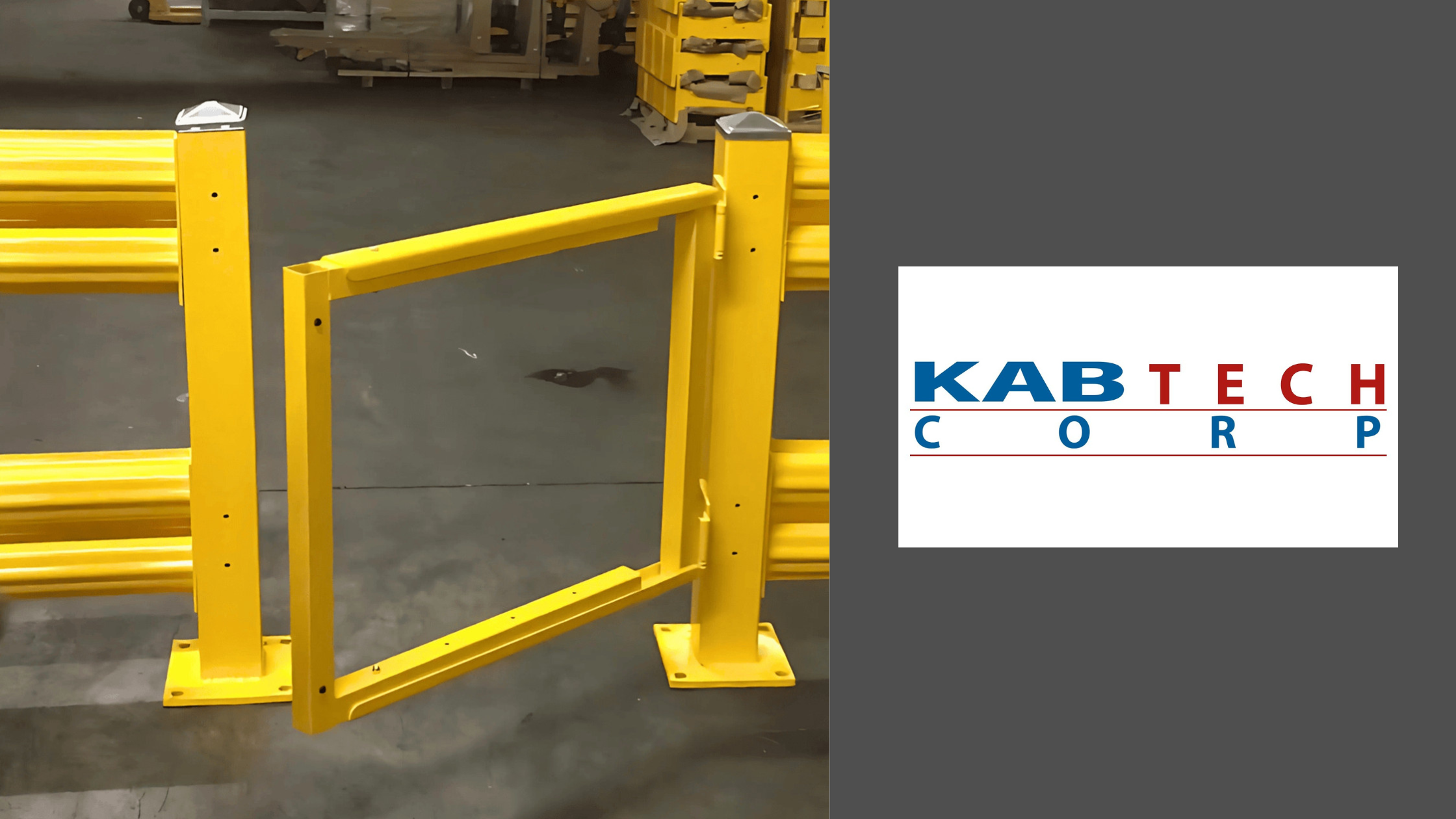 Self-Closing Pedestrian Swing Gates for Forklift Barriers Self-Closing Pedestrian Swing Gates for Forklift Barriers