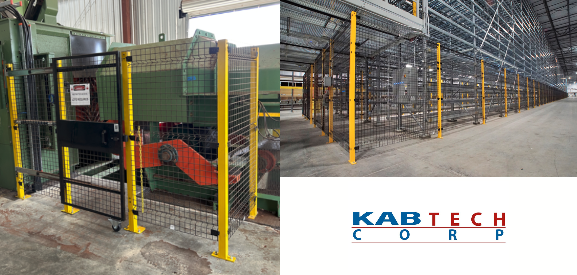 Wire Mesh Perimeter Machinery Guarding System
