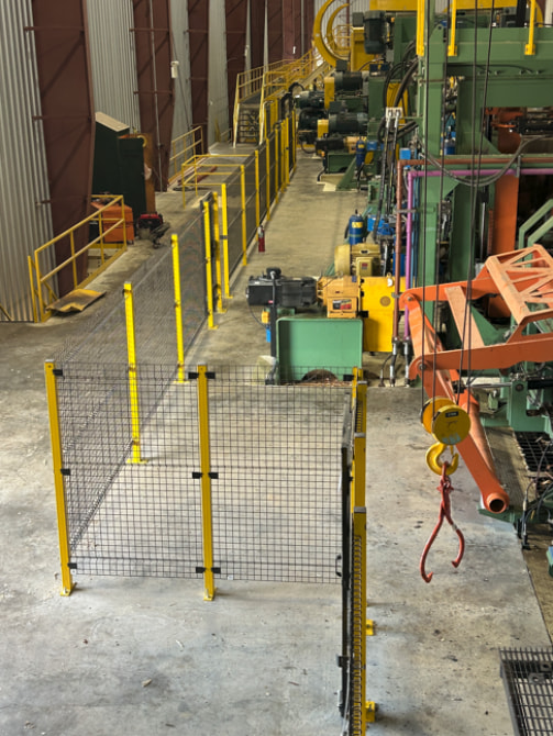 Wire Panel Machine Guarding