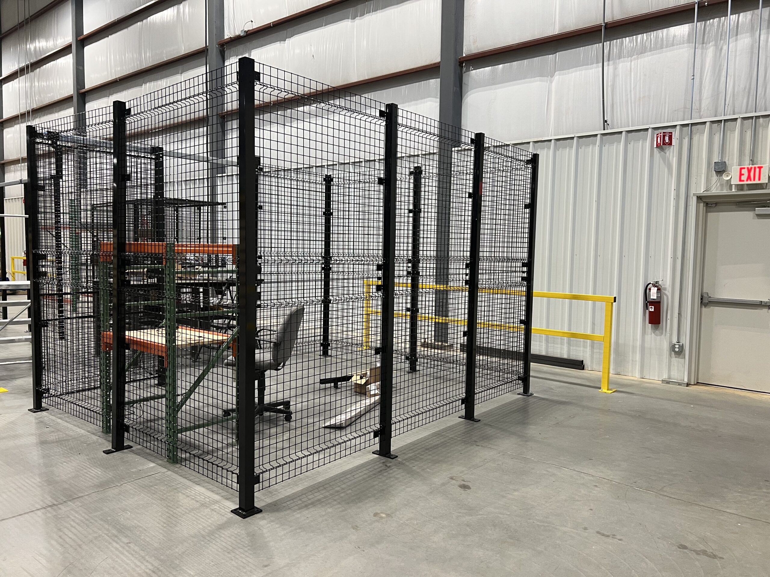 KABTech Industrial Product Line of Wire Mesh Partitions
