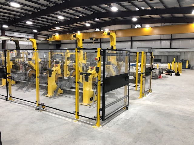 KABTech Wire Security Cages to Prevent Tamporing with Machinery