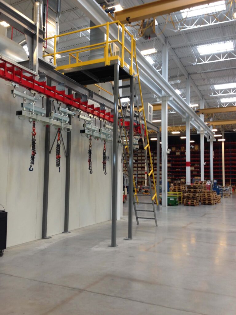 Stair tower for access