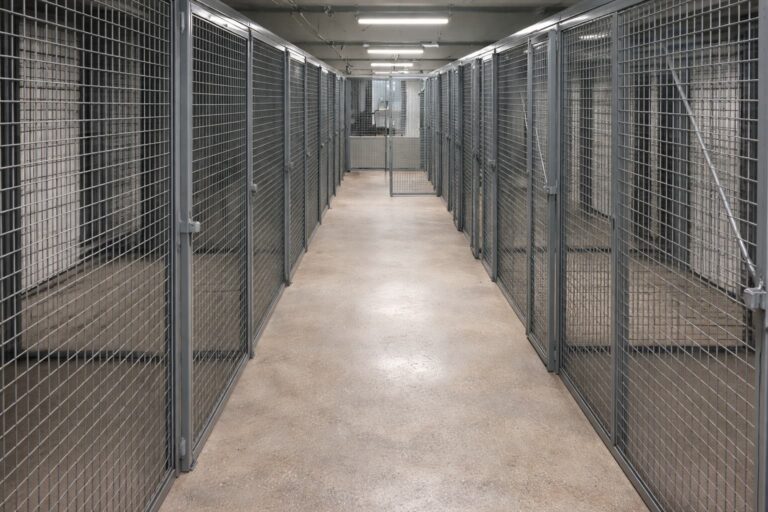 computer server room and data storage security cage