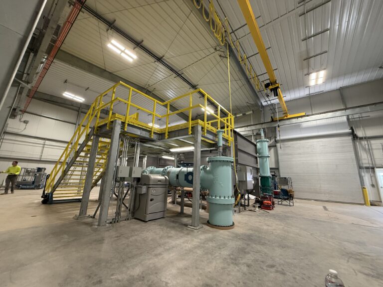 Tank Platform - Access to Tanks in a Warehouse Setting