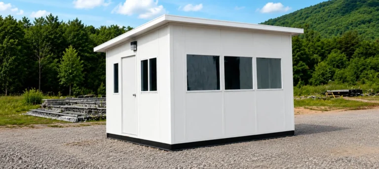 A pre-built structure ready to be delivered to your facility