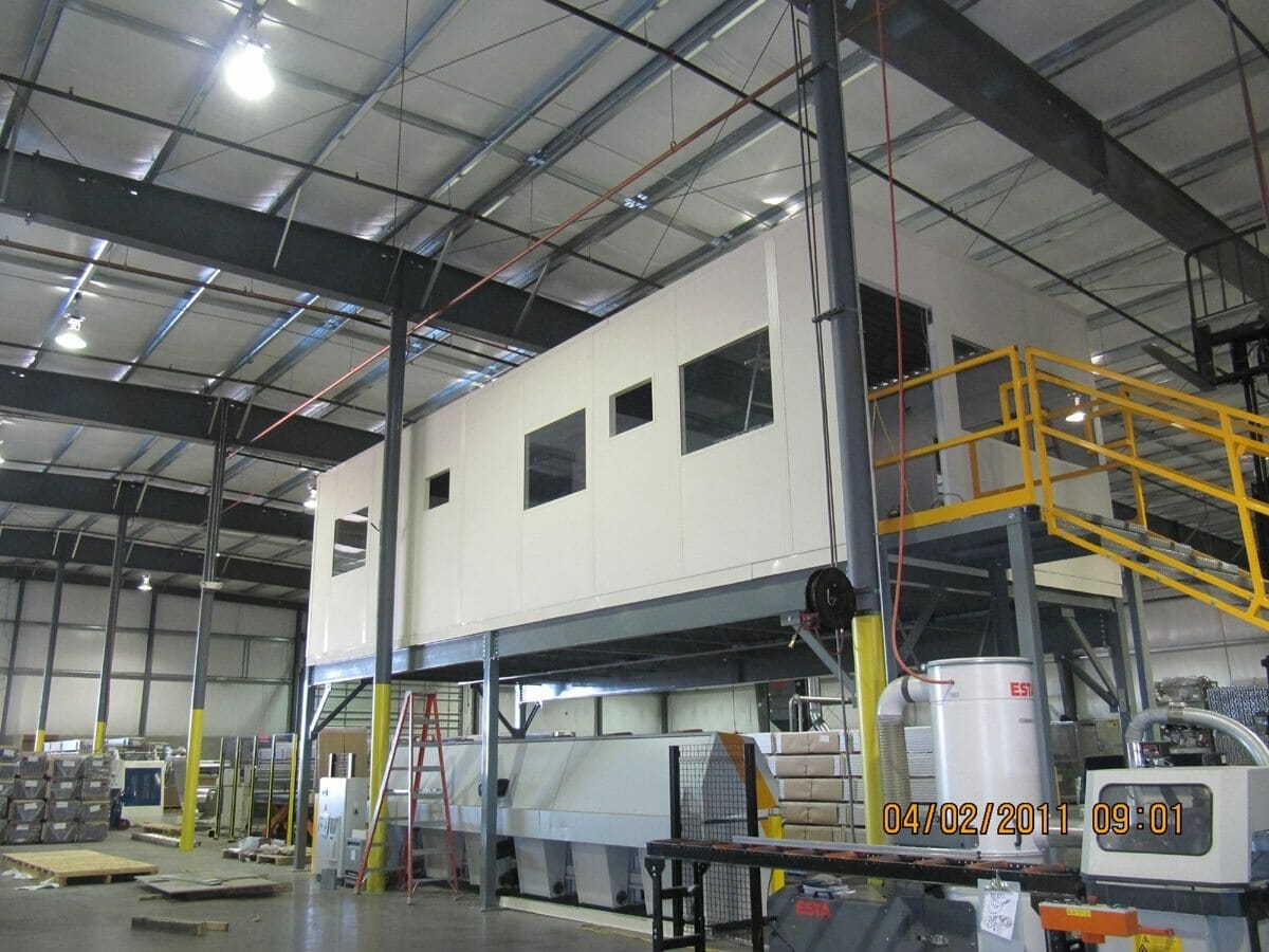 Mezzanine Office space