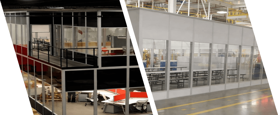 Modern Glass Partition Walls for Light Filled Office Spaces