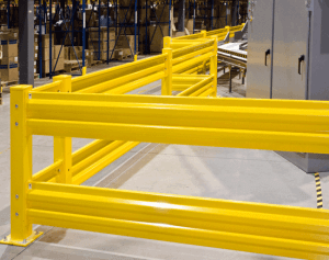 Warehouse Barrier Rails