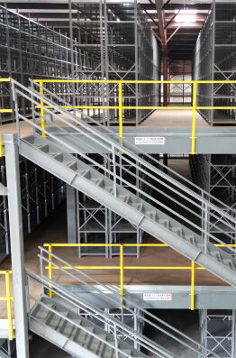 KABTech in-plant office and mezzanine installation